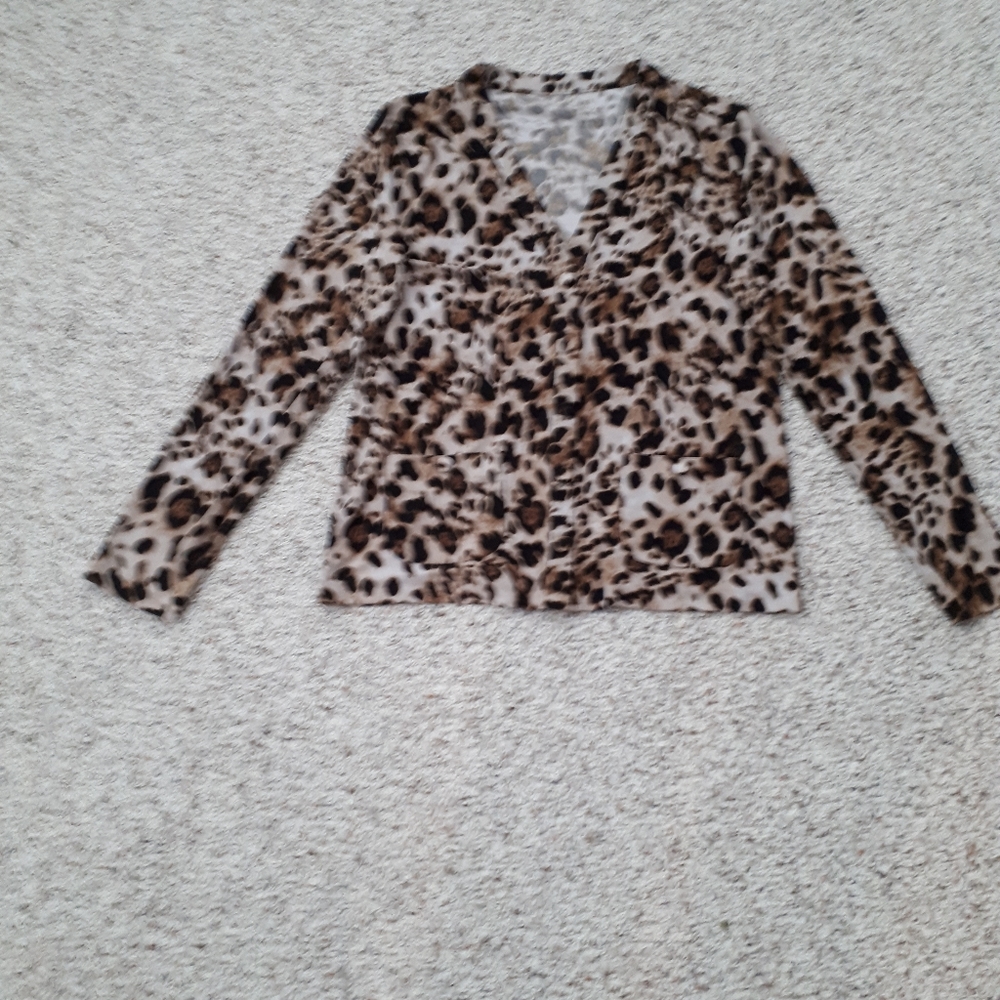 Leopard Sweater/ Jacket